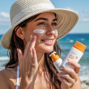 SPF 50 ochrona skóry