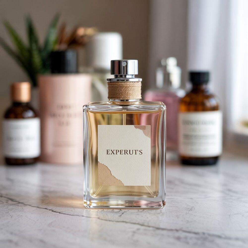 butelka perfum z datą ważności