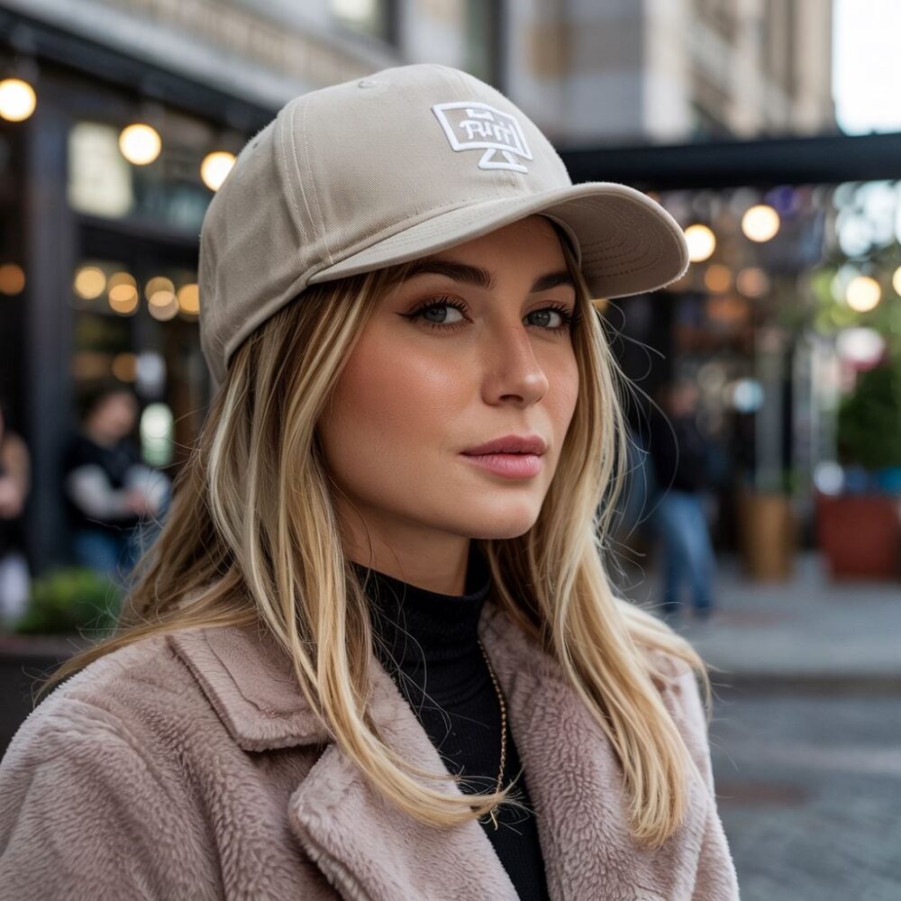 czapka z daszkiem damska