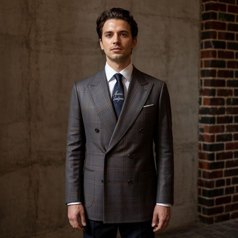 elegancki mężczyzna w marynarce