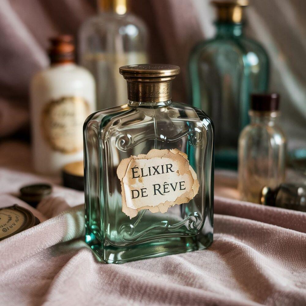 etykieta z datą na perfumach