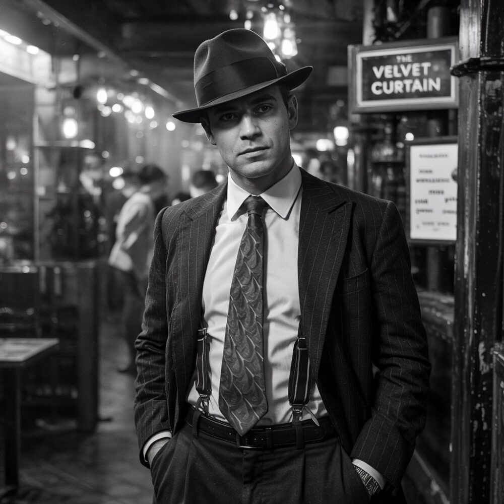 kapelusz fedora lata 20