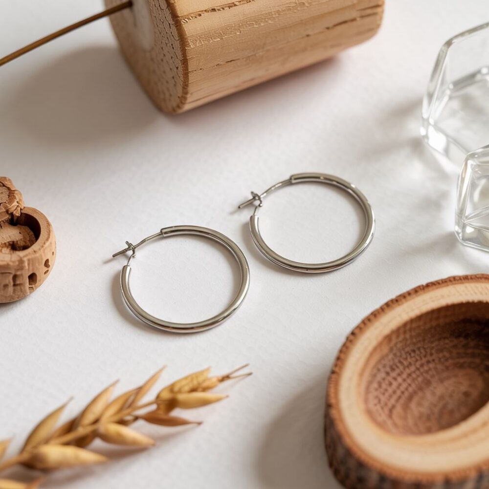 kolczyki duże koła