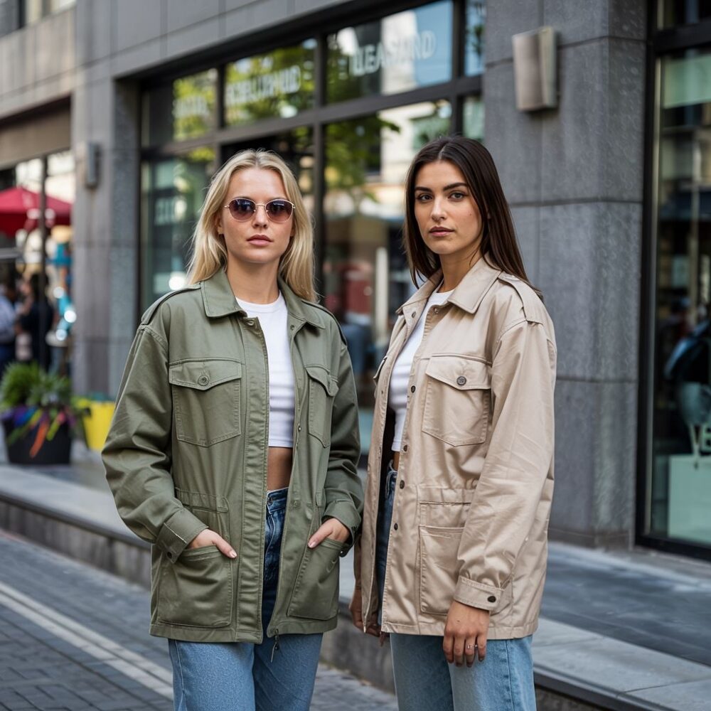 kurtki damskie modne