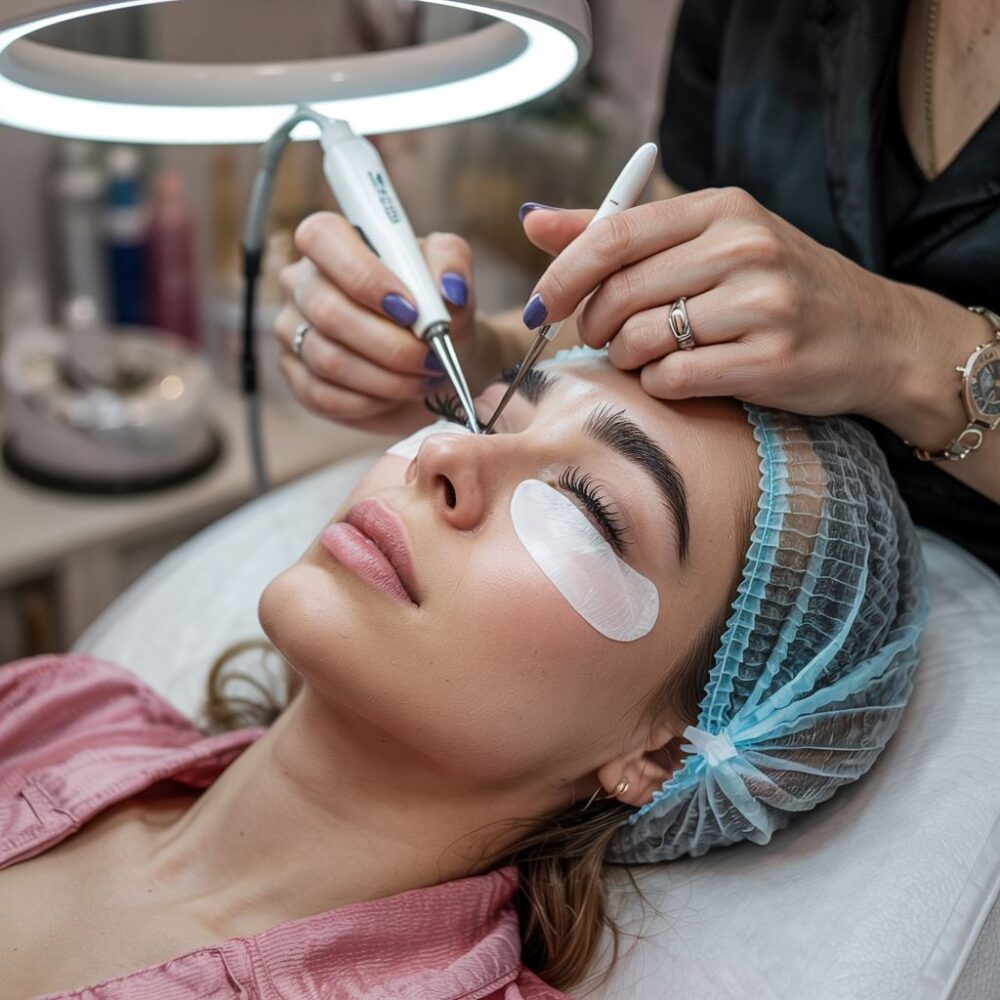 lifting rzęs zabieg