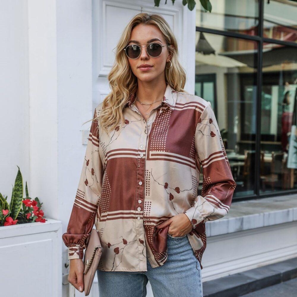 luźna bluzka damska