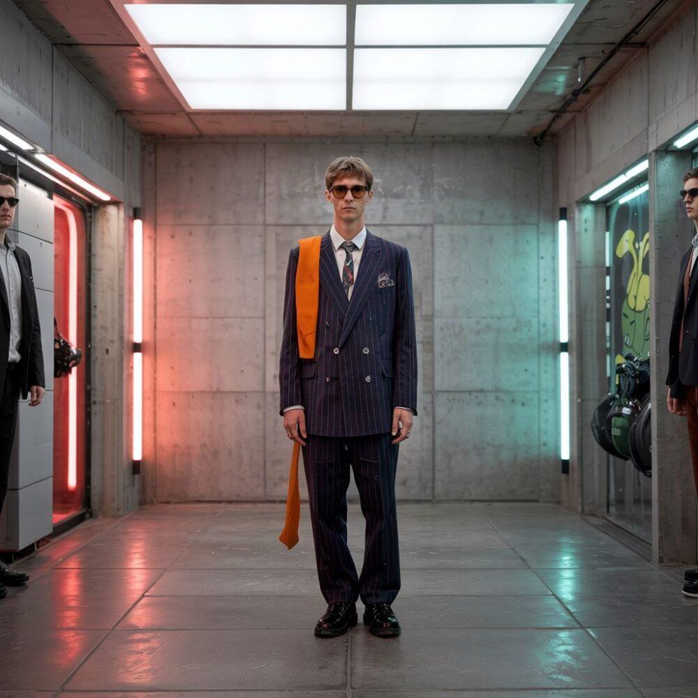 męski garnitur 2025