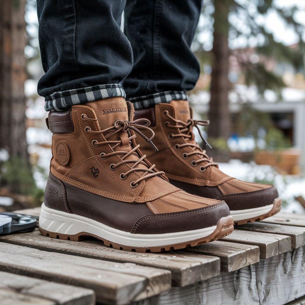 męskie buty zimowe