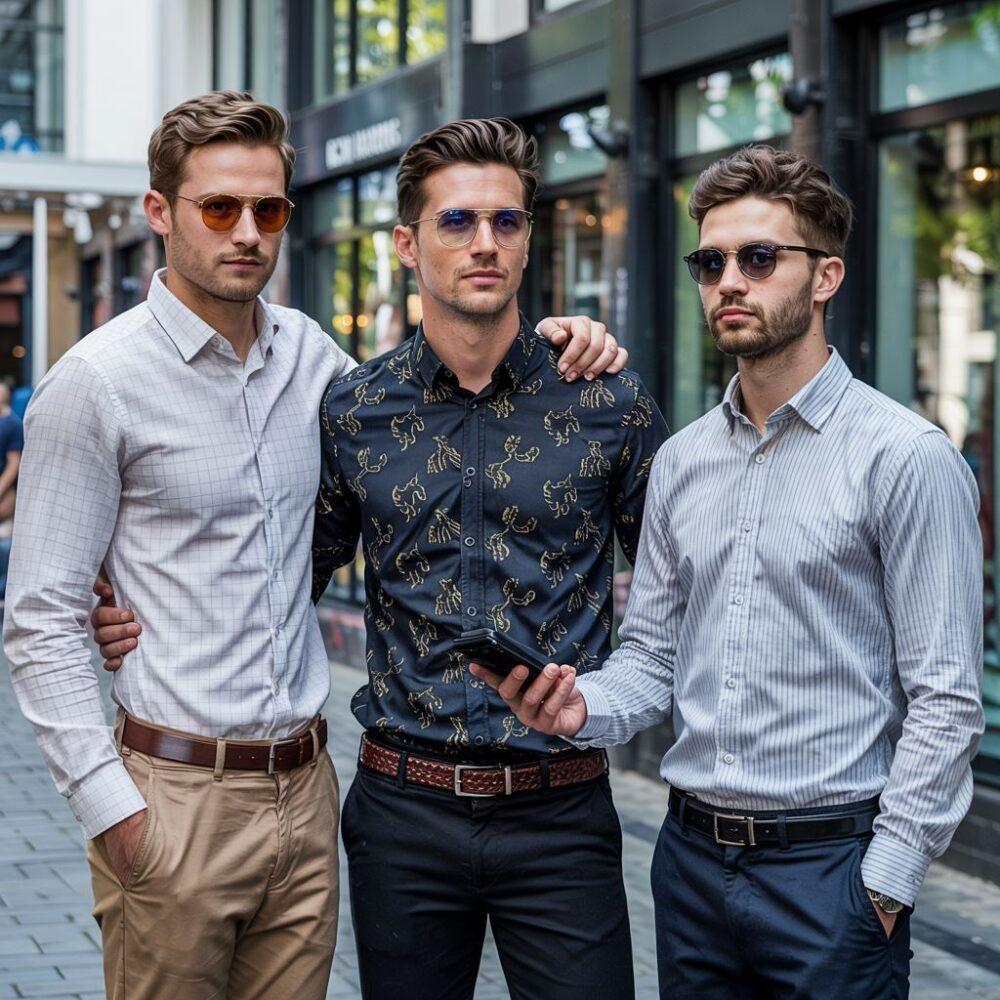 modna koszula męska
