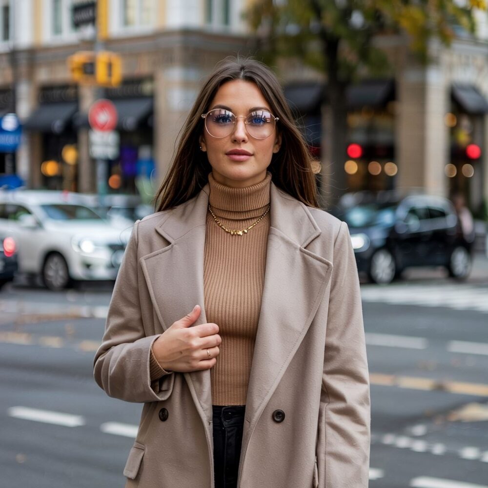 modne płaszcze damskie 2025