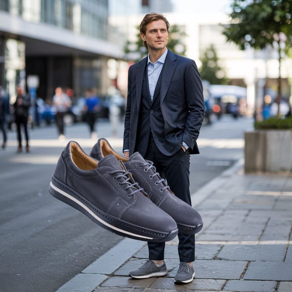 modne sneakersy i dres