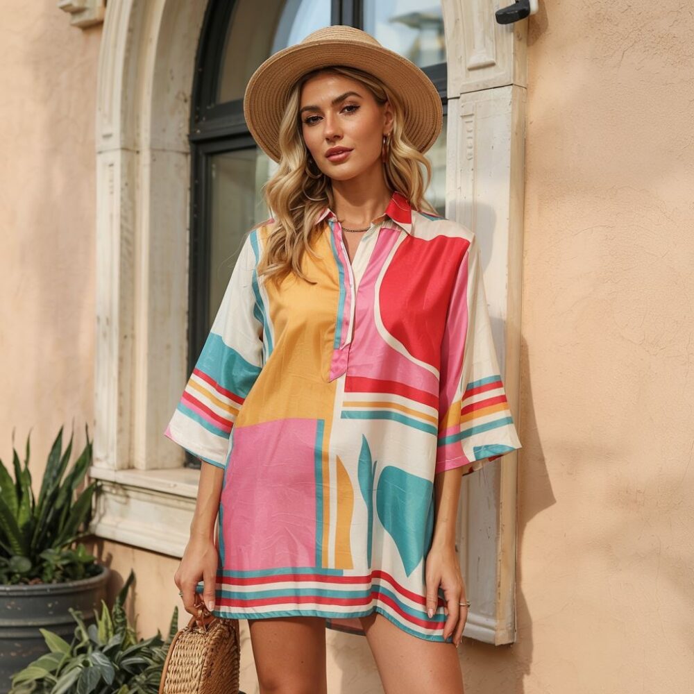 modne tuniki damskie