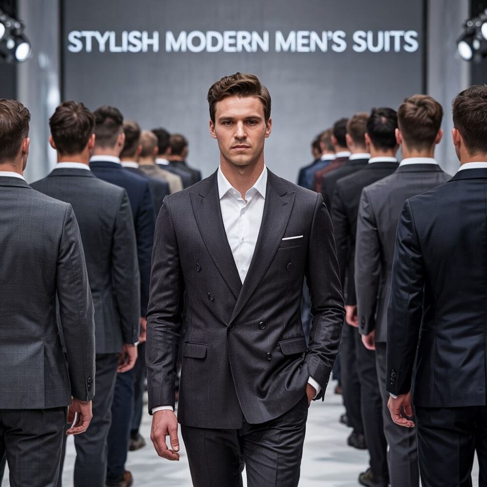 modny garnitur męski