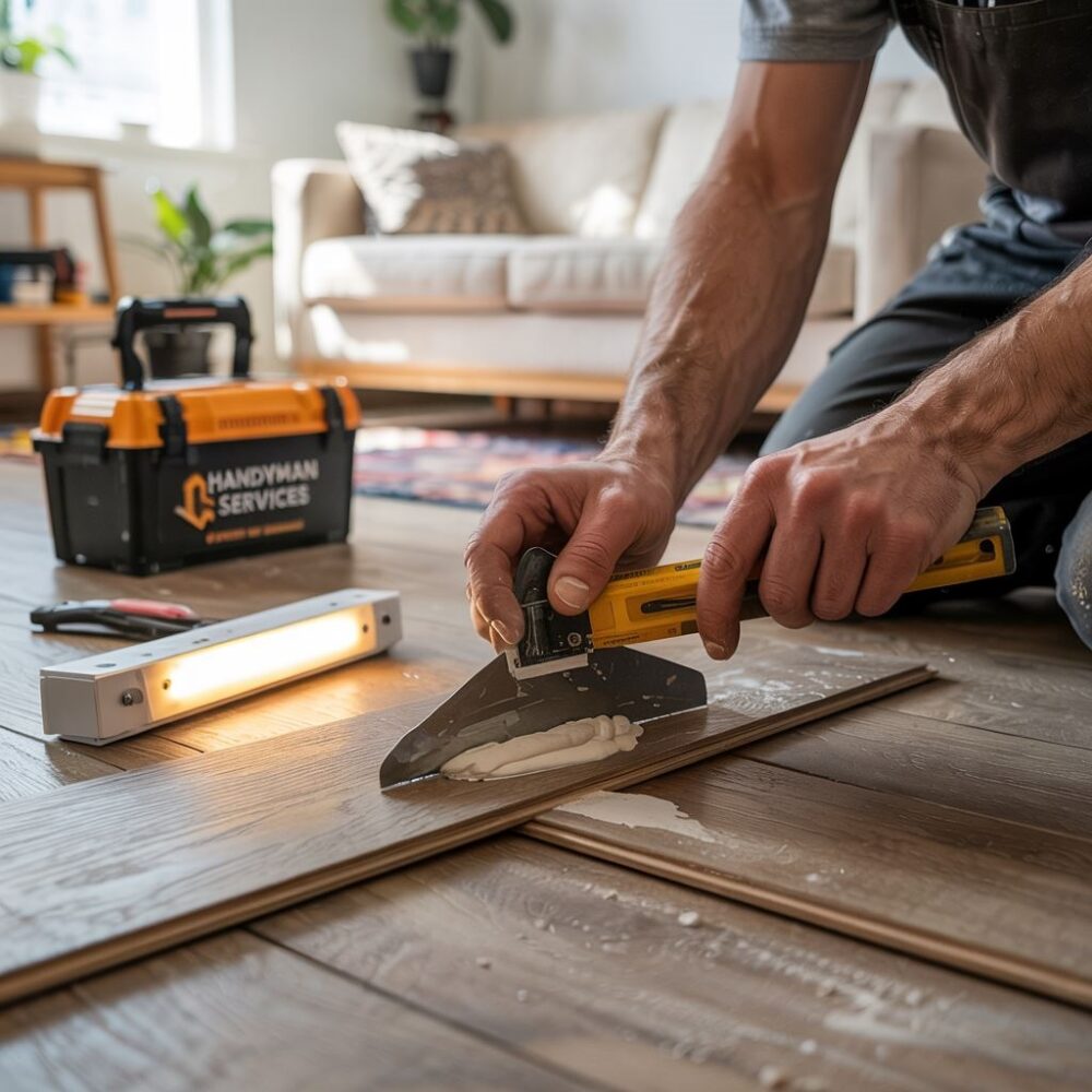 montaż paneli w domu