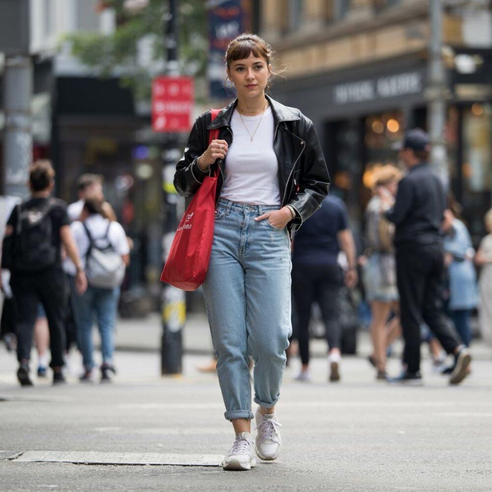 nowoczesna moda jeansowa