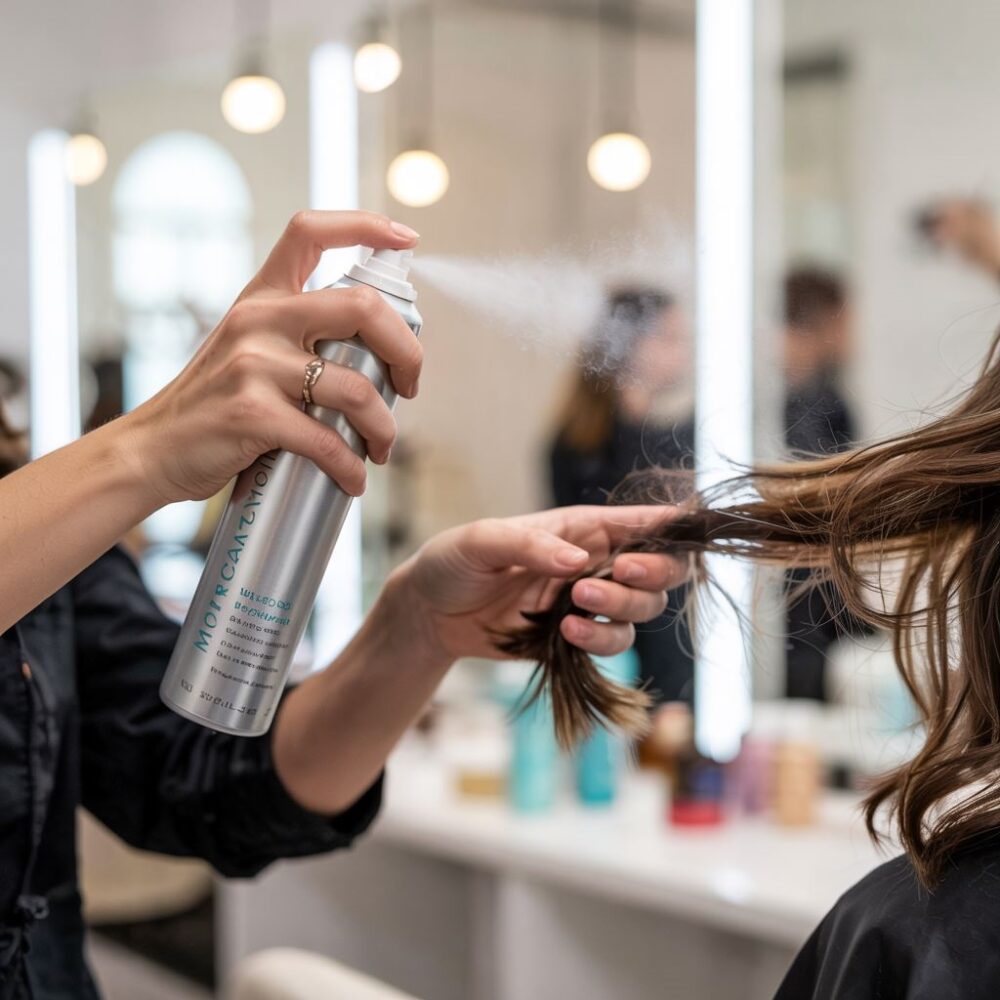 profesjonalny spray do włosów