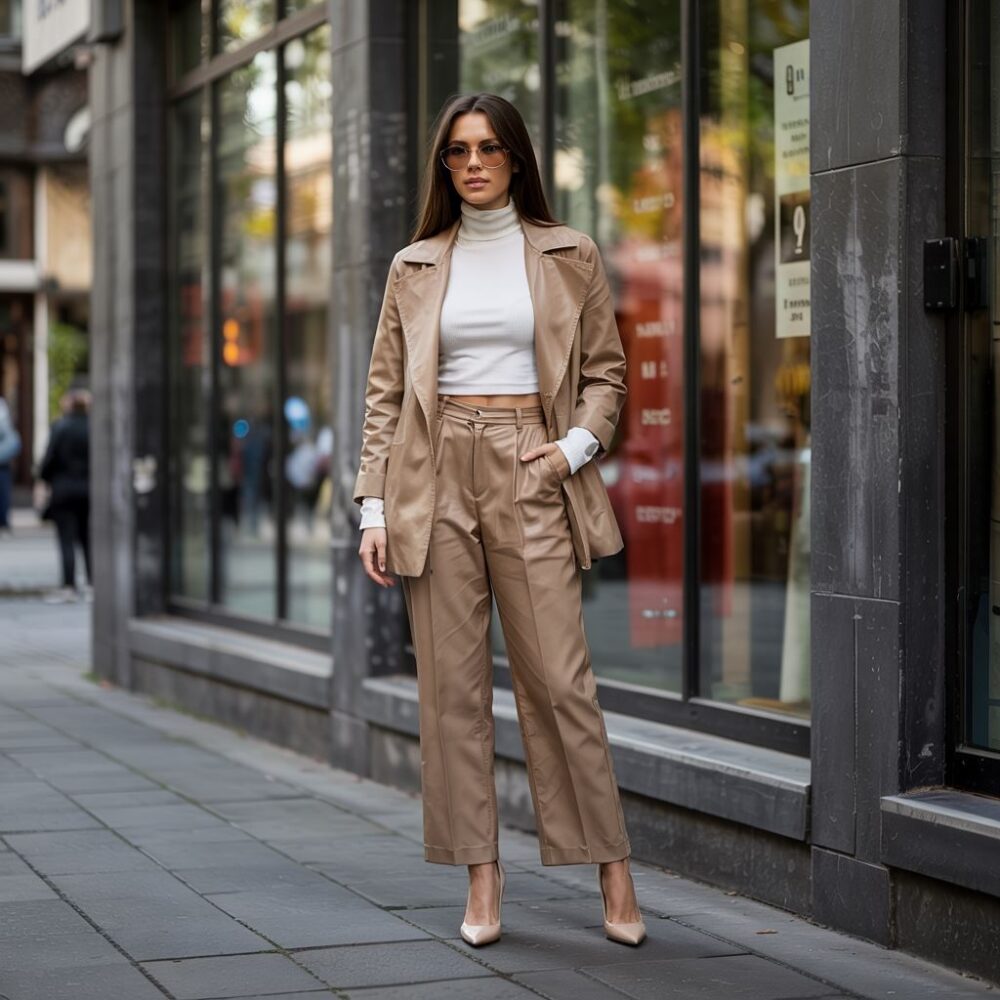 spodnie szerokie damskie