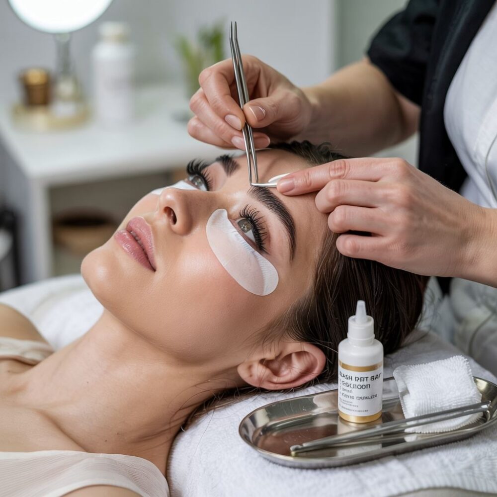 stylizacja rzęs w salonie