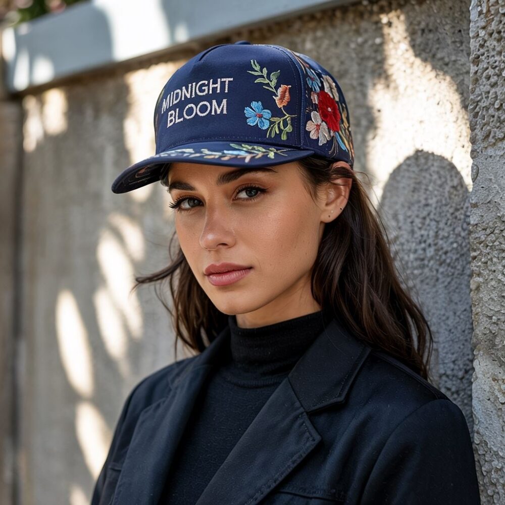 stylowa czapka z daszkiem