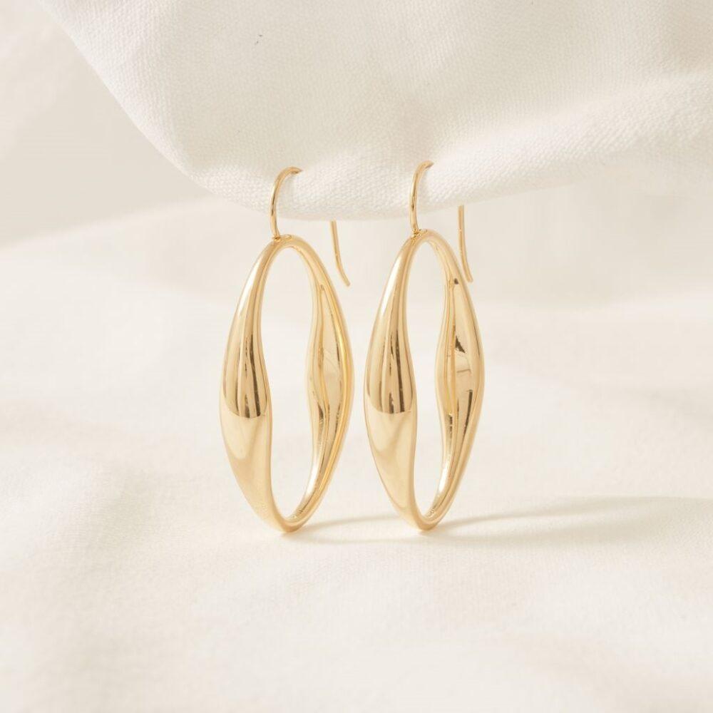 stylowe kolczyki ellipse