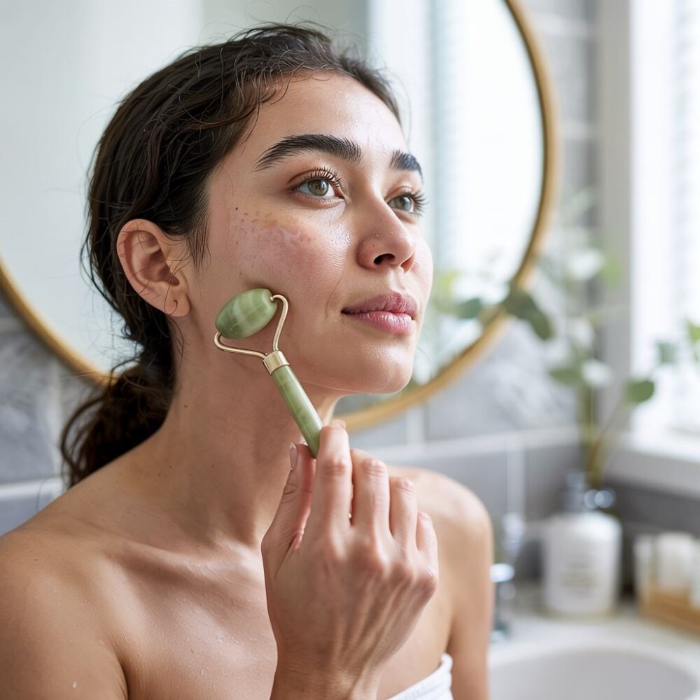 użycie rollera do masażu