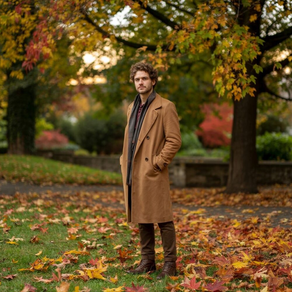 warstwowy strój męski