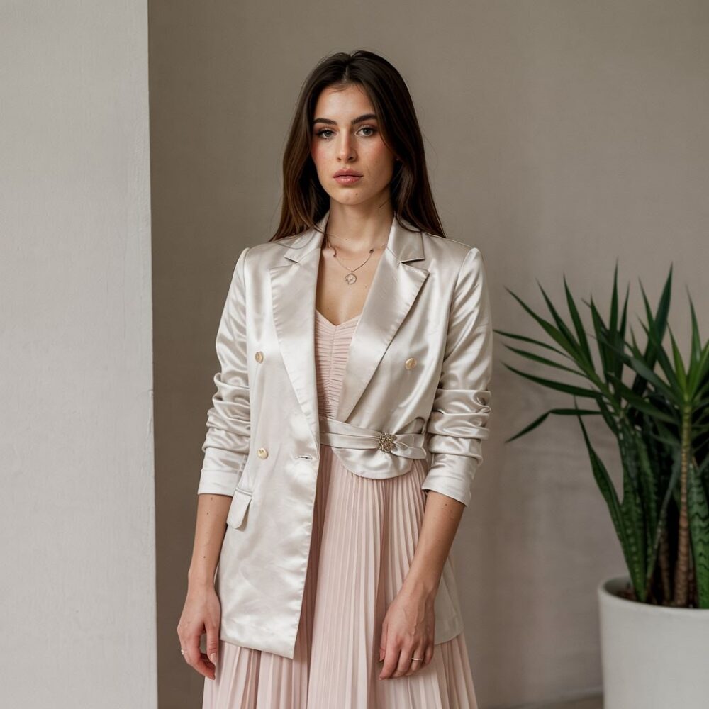 żakiet do długiej sukienki