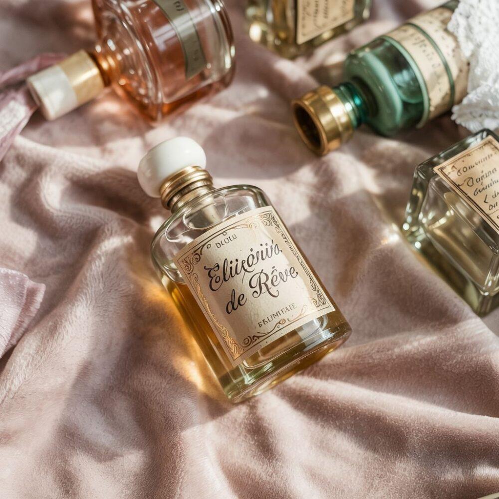 zbliżenie na flakon perfum